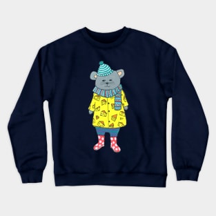 Mouse In A Cheese Sweater Crewneck Sweatshirt